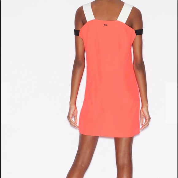 👗Armani ExchangeDRESS WITH CONTRASTING DETAILS 💃 - Picture 3 of 6